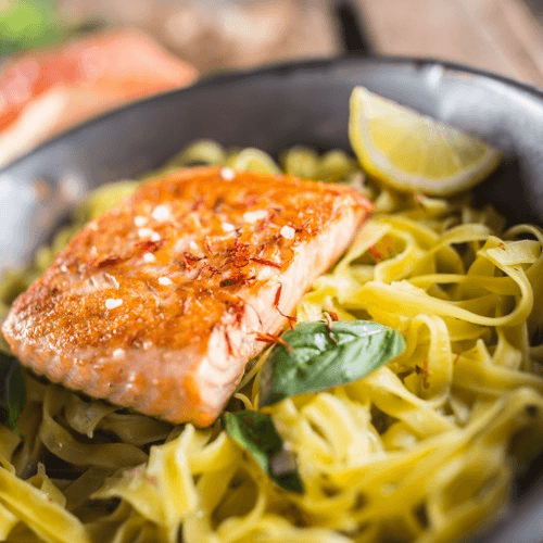 Salmon Linguine Pasta