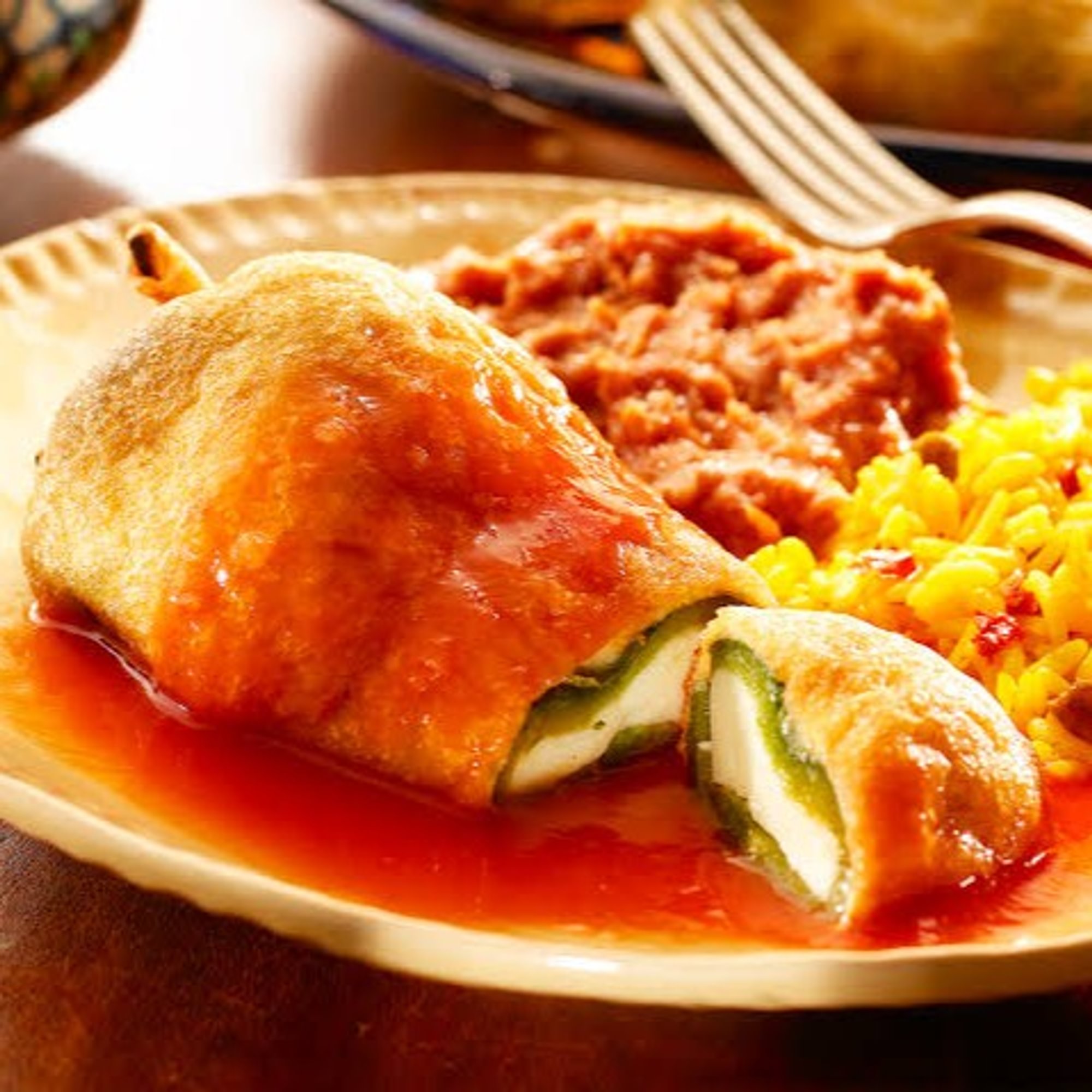 Chile Relleno plate