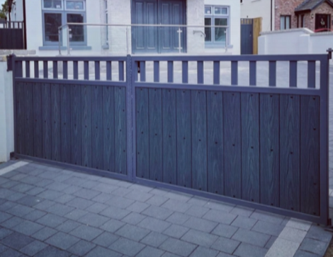 Box Section Entrance Gates
