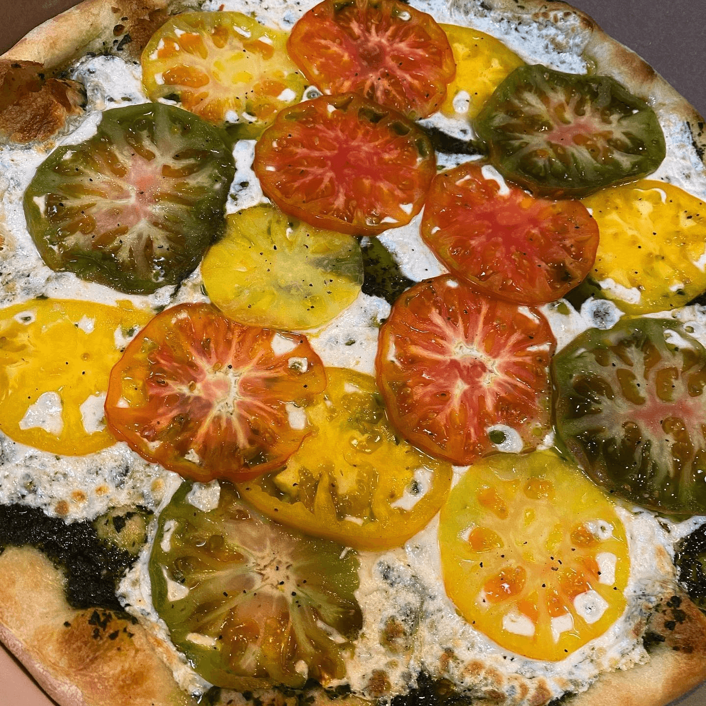 Pesto Caprese Pizza