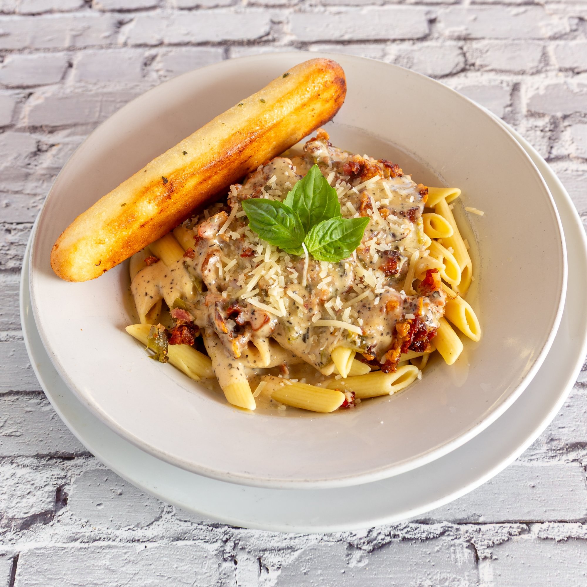 Green Chile Carbonara