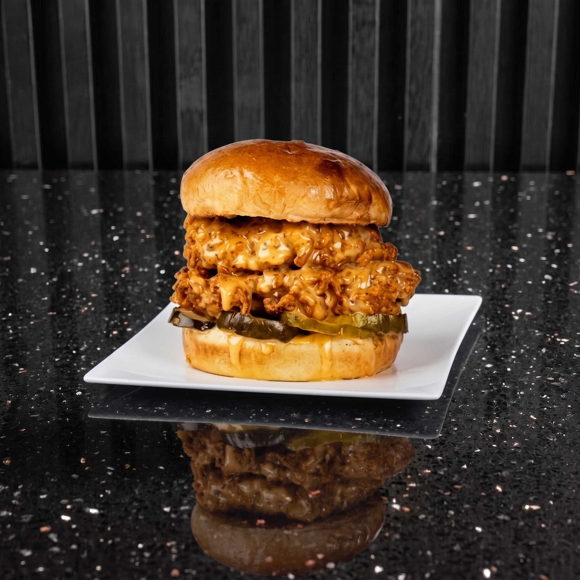 Mo-Jo Cluck (Crispy Chicken) Sandwich