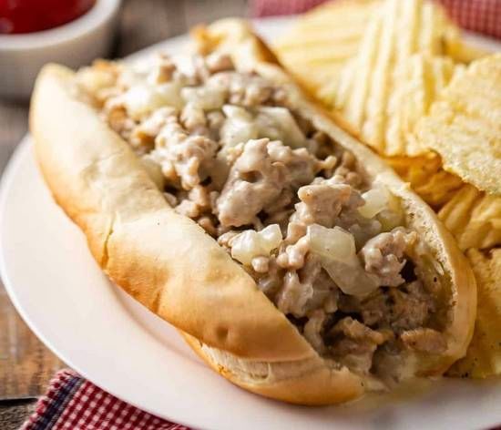 Chicken Cheesesteak Sandwich