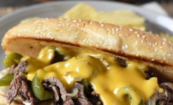Combo #9: Philly Cheese Steak Sandwich