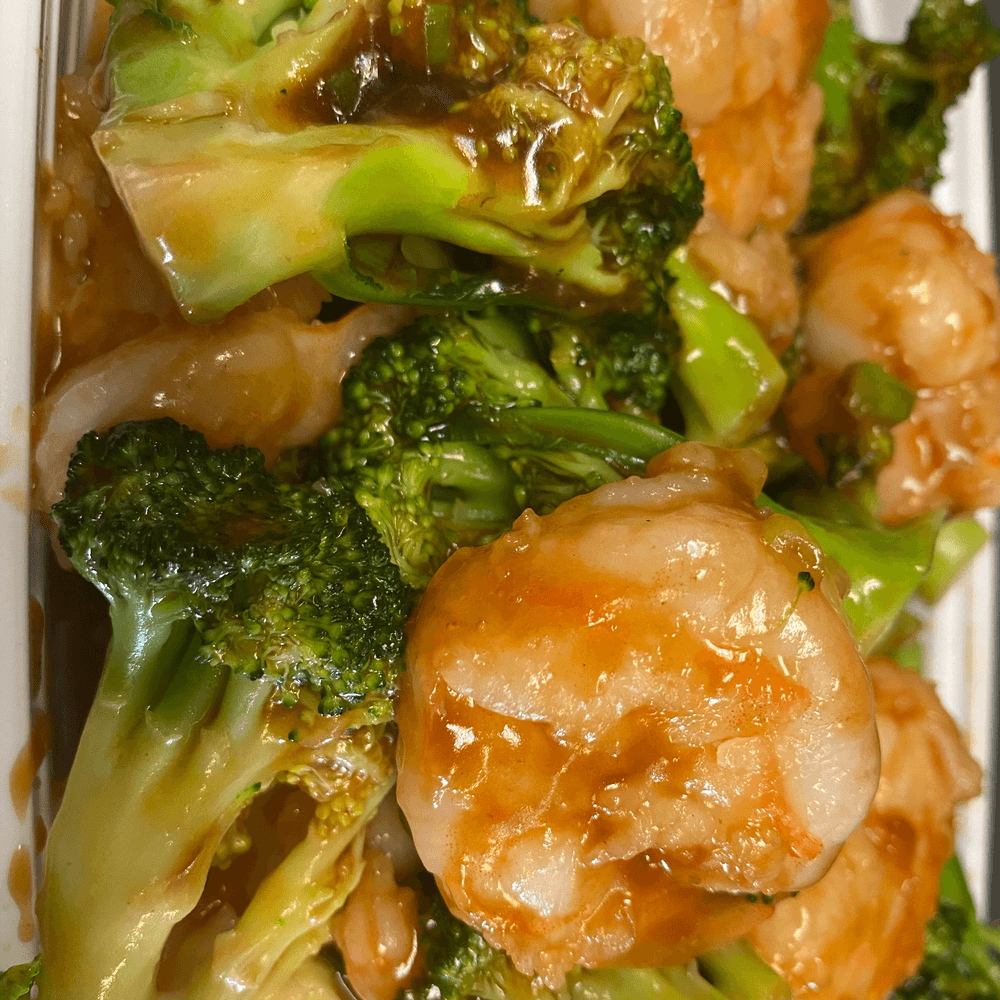 Shrimp with Broccoli