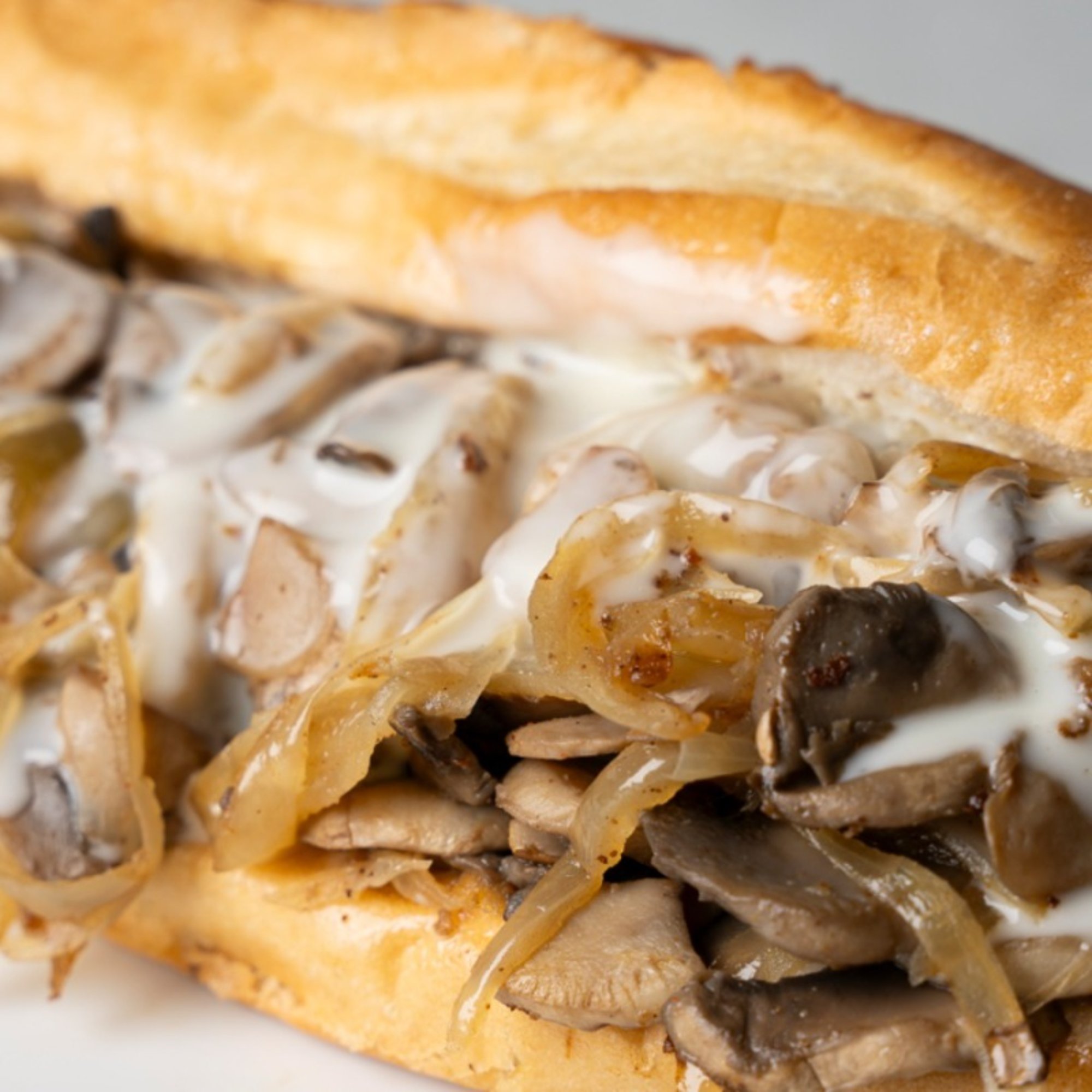 Mushroom Cheesesteak 10" Classic