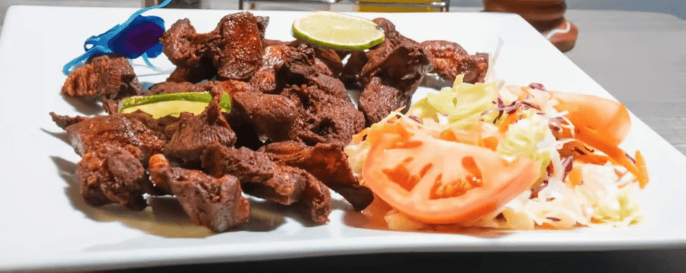 Masita De Cerdo Frito / Fried Pork Chunks