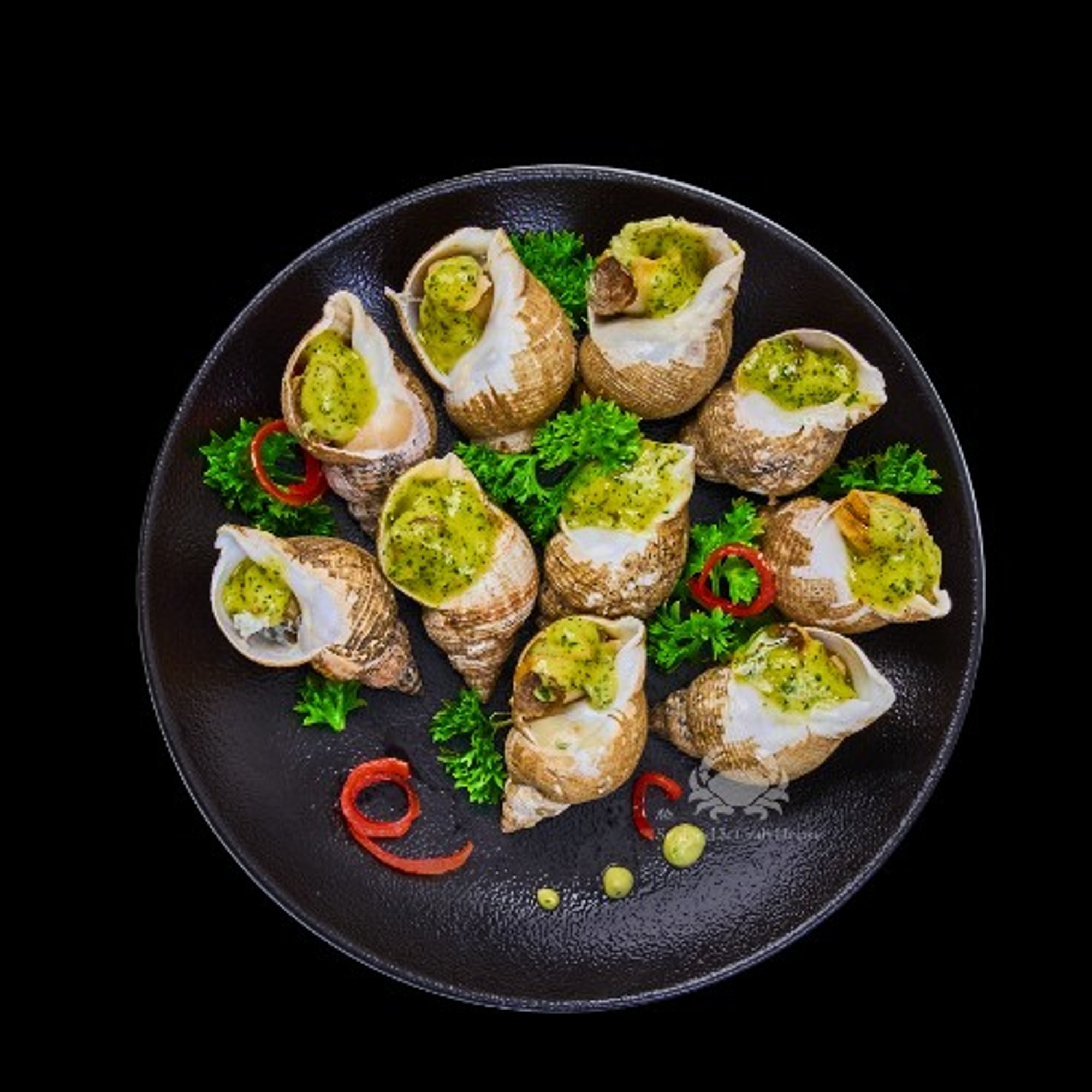 Grilled Garlic Butter Escargot