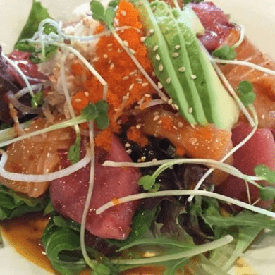 Sashimi Salad