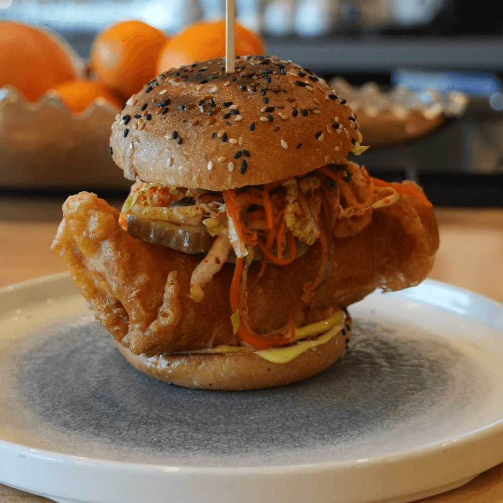Tempura Fried Chicken Sandwich