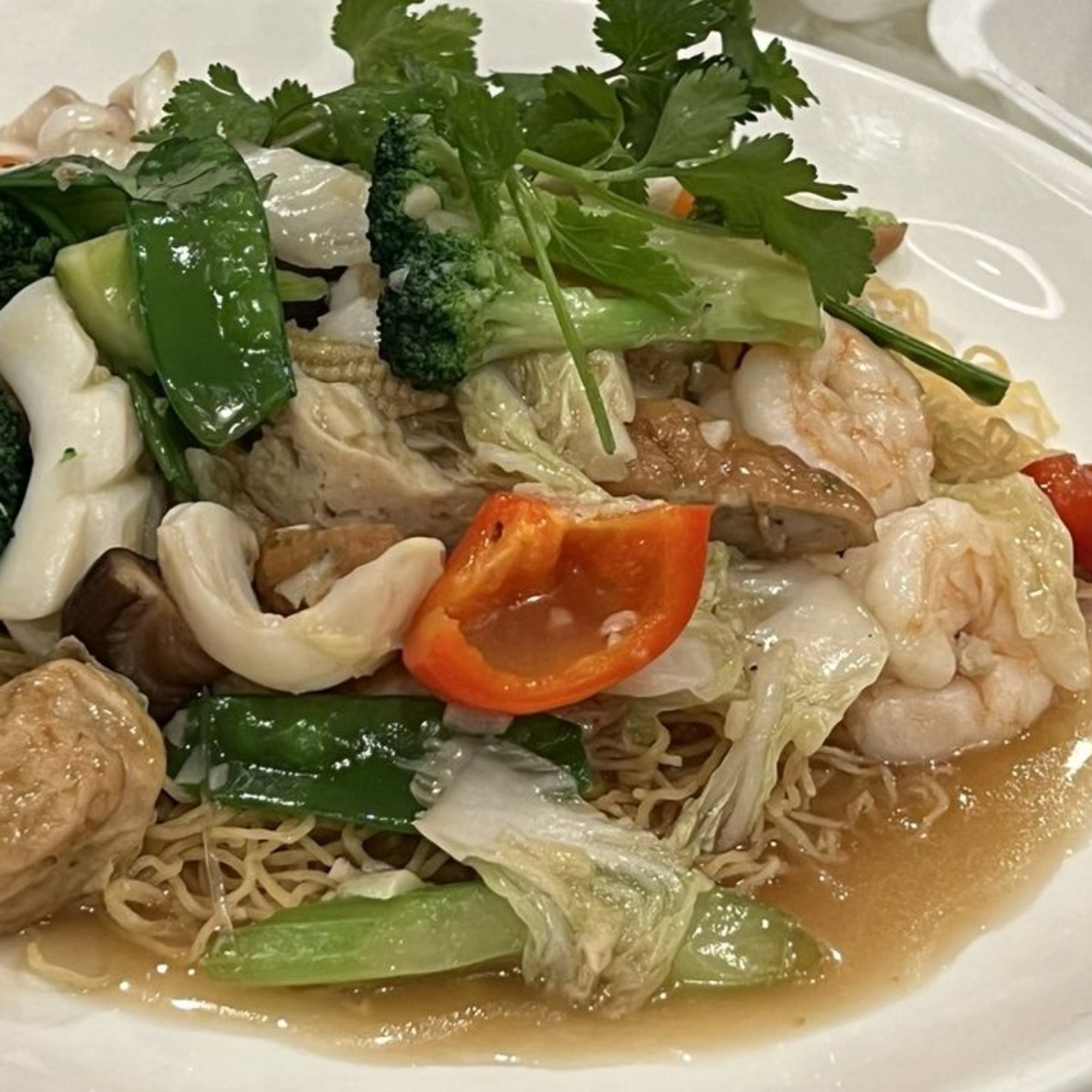 Combination Stir-Fried Egg Noodles
