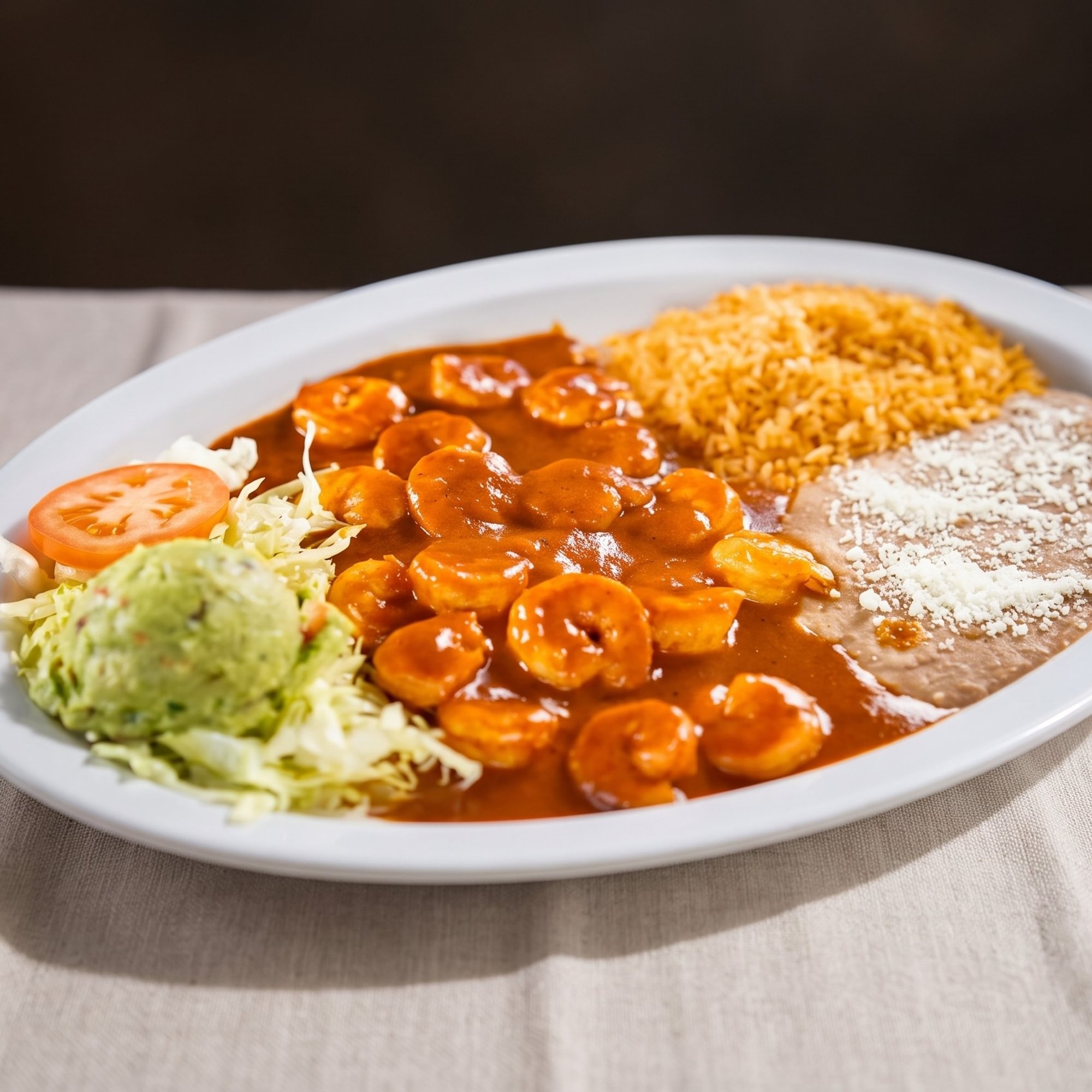 Camarones a la Diabla