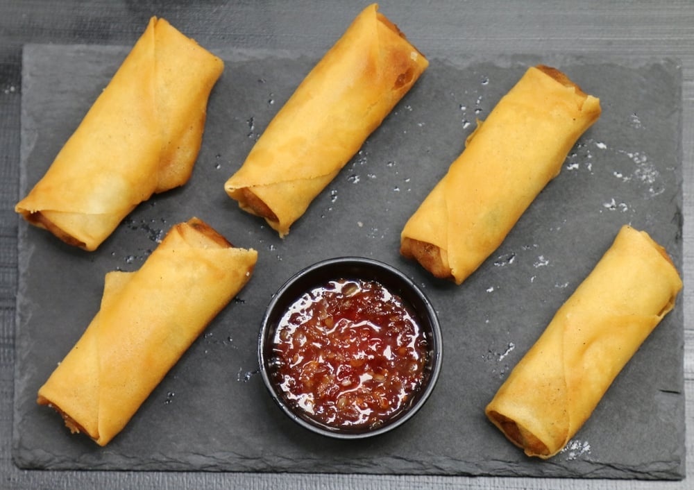 A3.Vegetable Spring Roll 5pcs