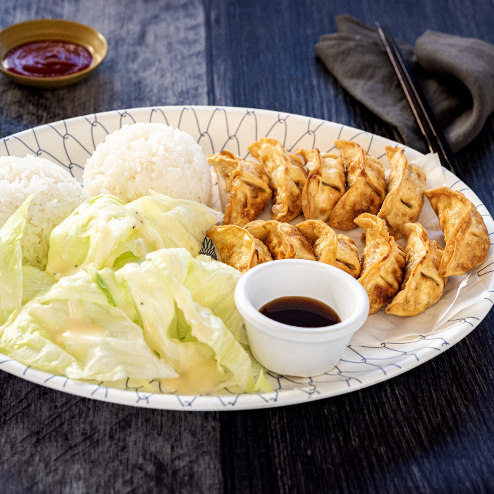 Gyoza Plate