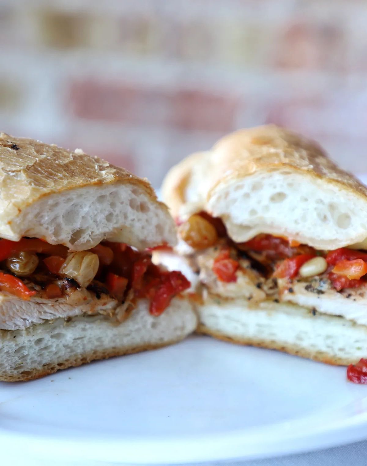 Grilled Chicken Saltimbocca