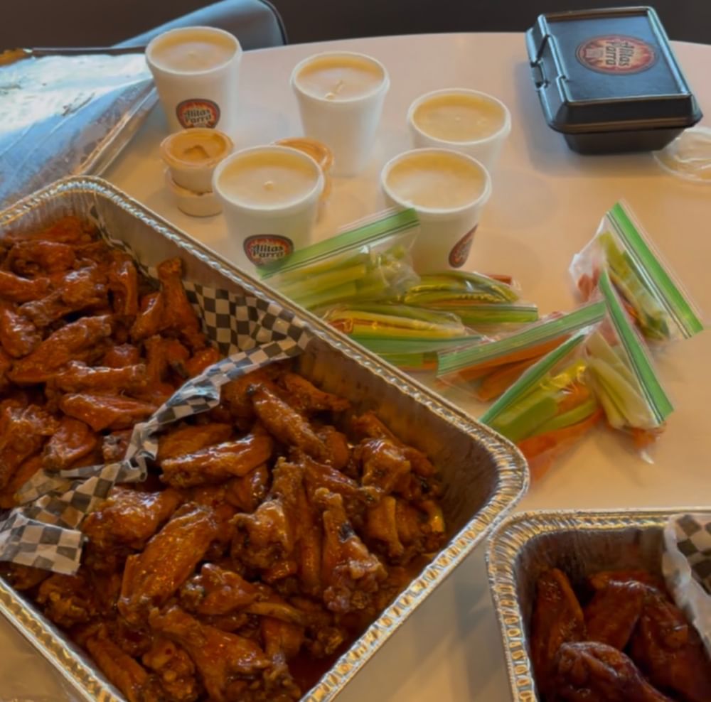 75 Pieces with 3 Large Fries, 7 Ranch, & Veggies (Up To 7 Flavors)