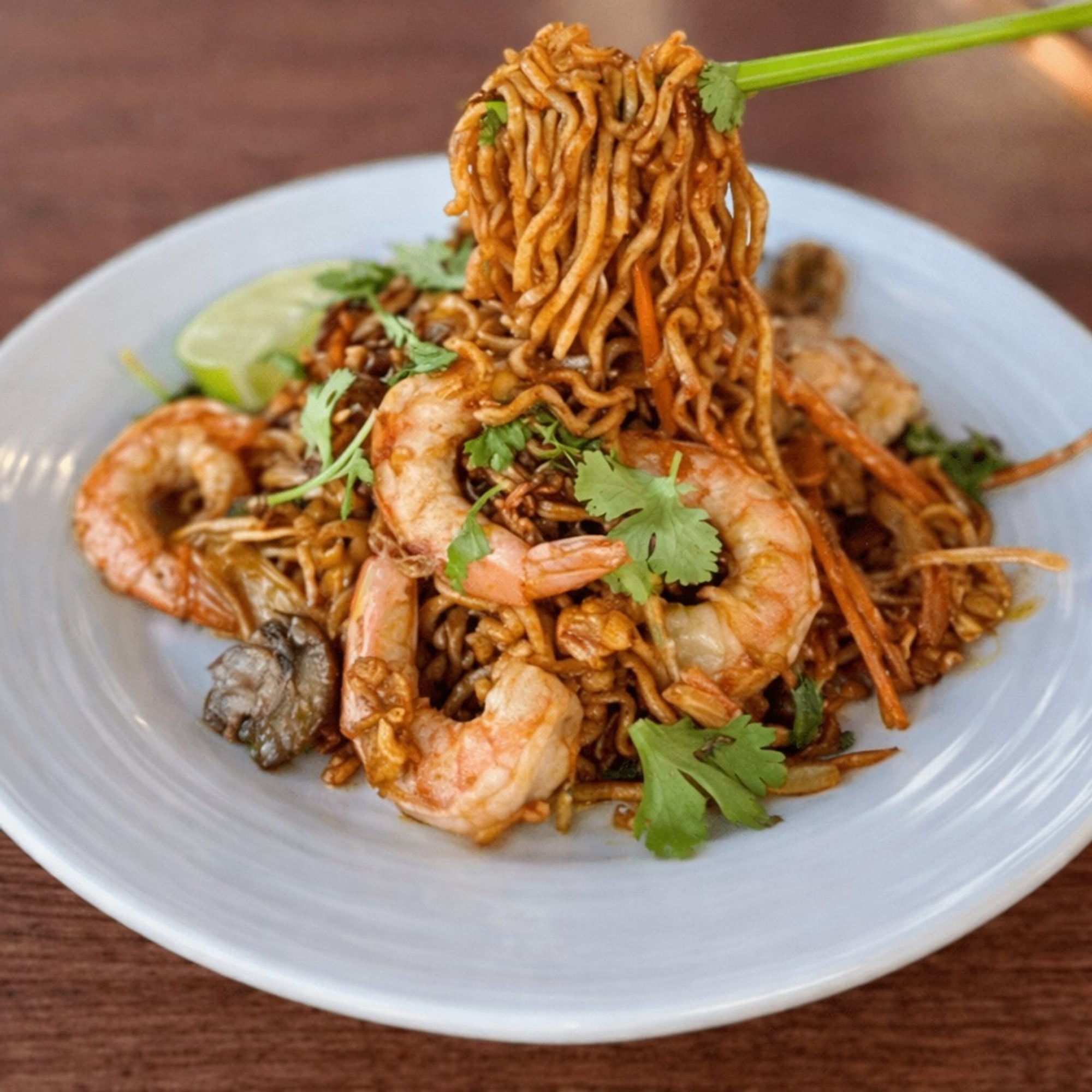 Spicy Ramen Stir Fried