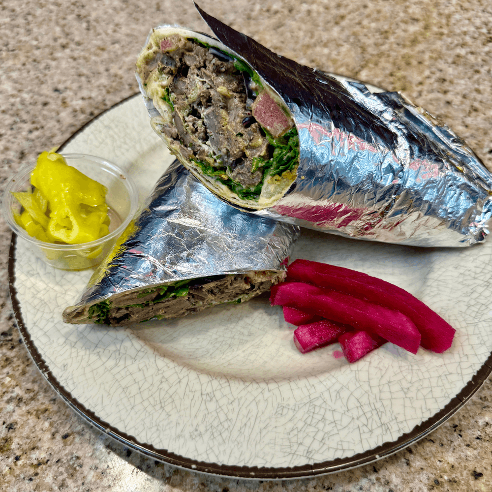 Beef Shawarma Wrap