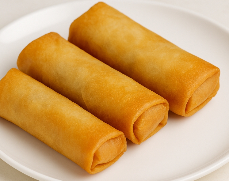 Deep Fried Vegetable Spring Rolls 素蔬菜卷（V)