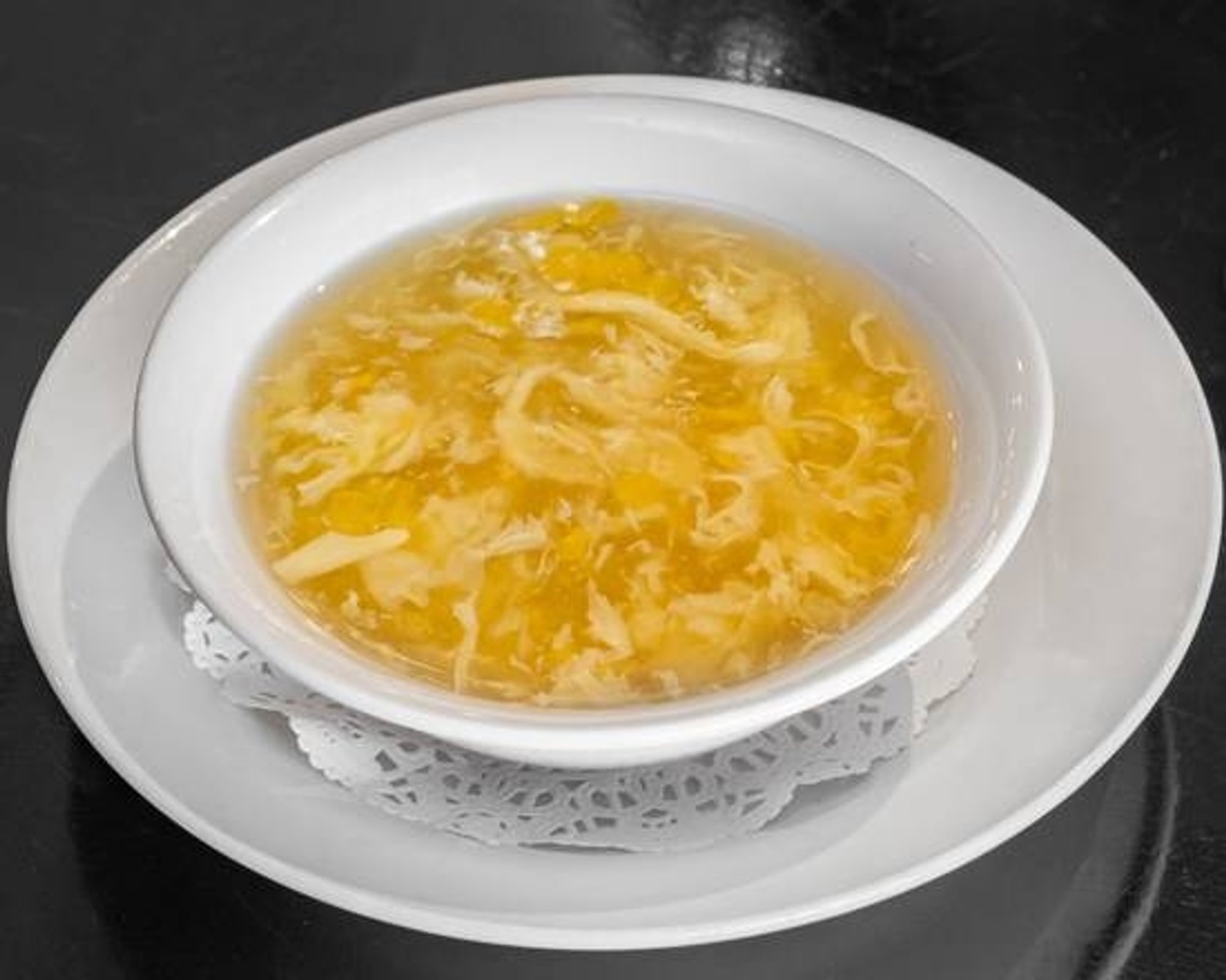 Velvet Corn Egg Drop Soup