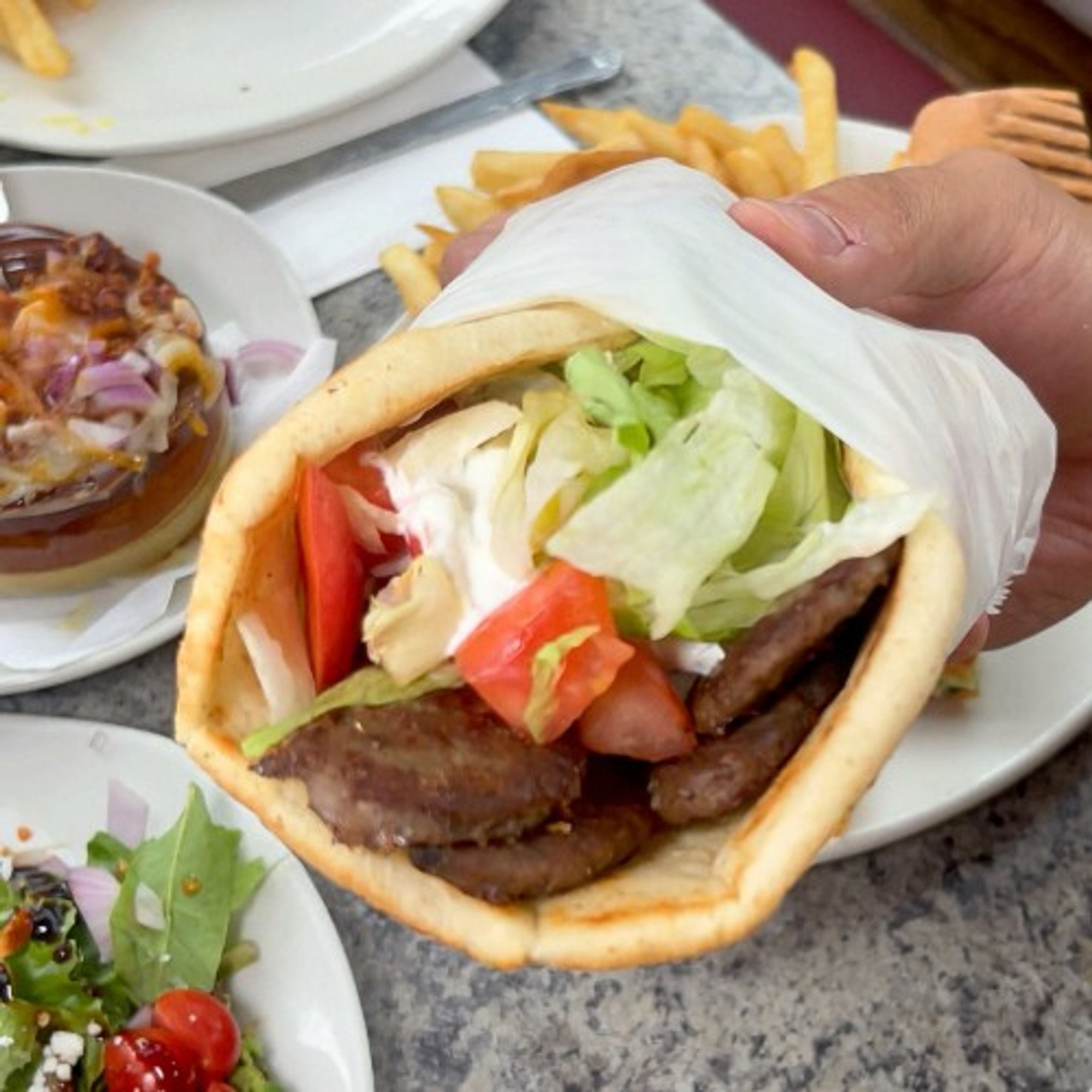 Beef Gyro Pita