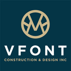 VFont Construction &amp; Design Inc Logo