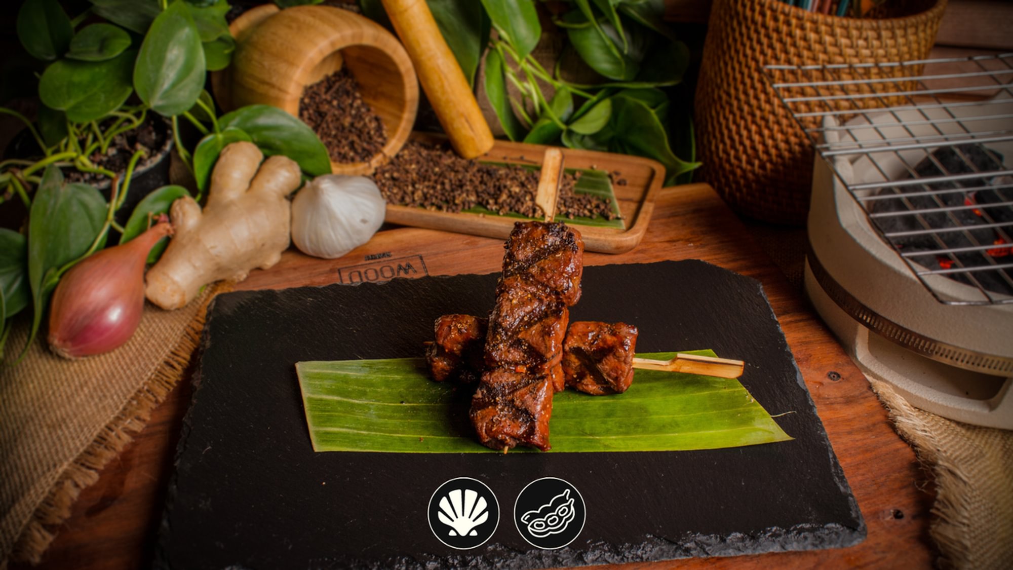 Mac Khen Beef Skewers / Bò Xiên Nướng Mắc Khén