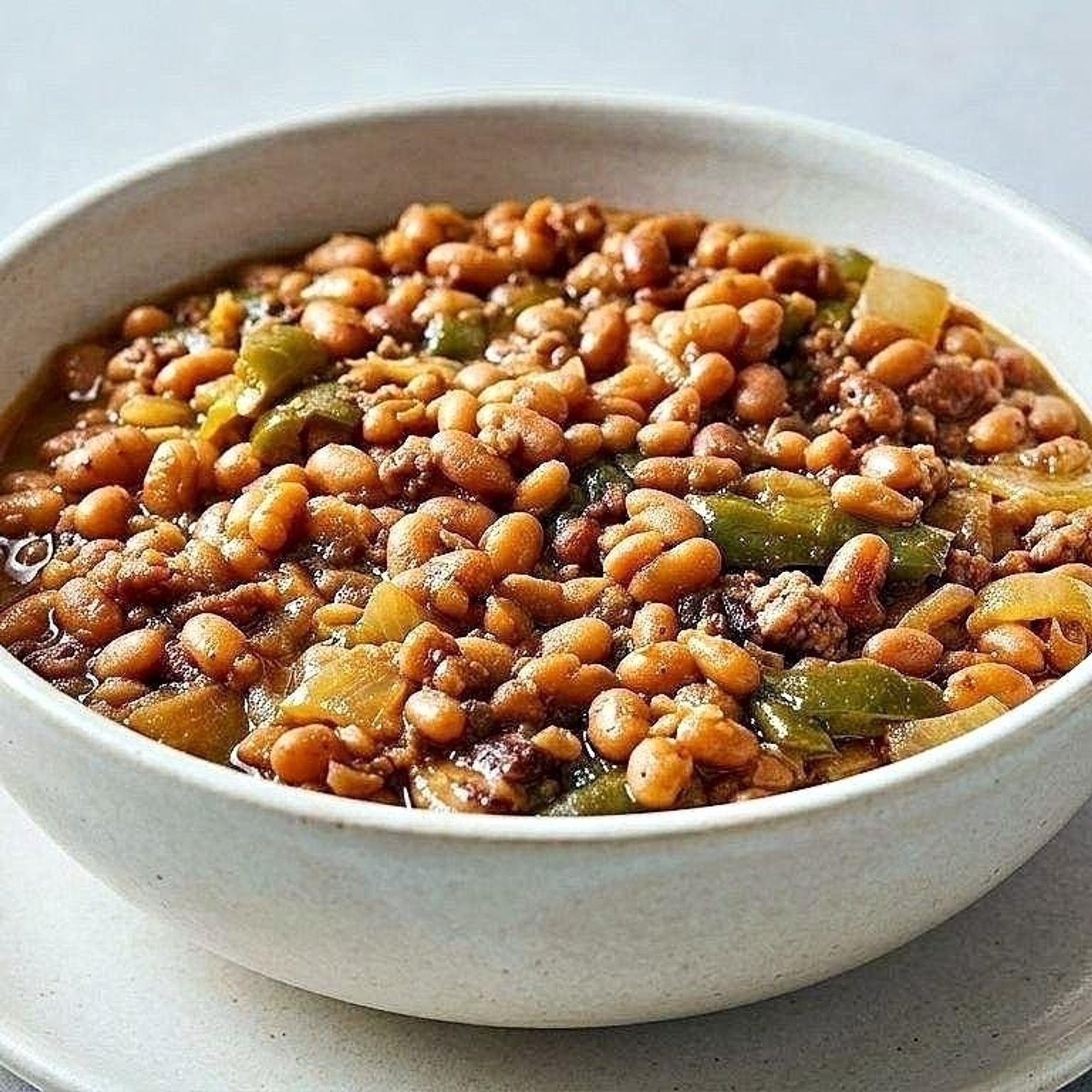 Brisket, Beans, & Rice Bowl