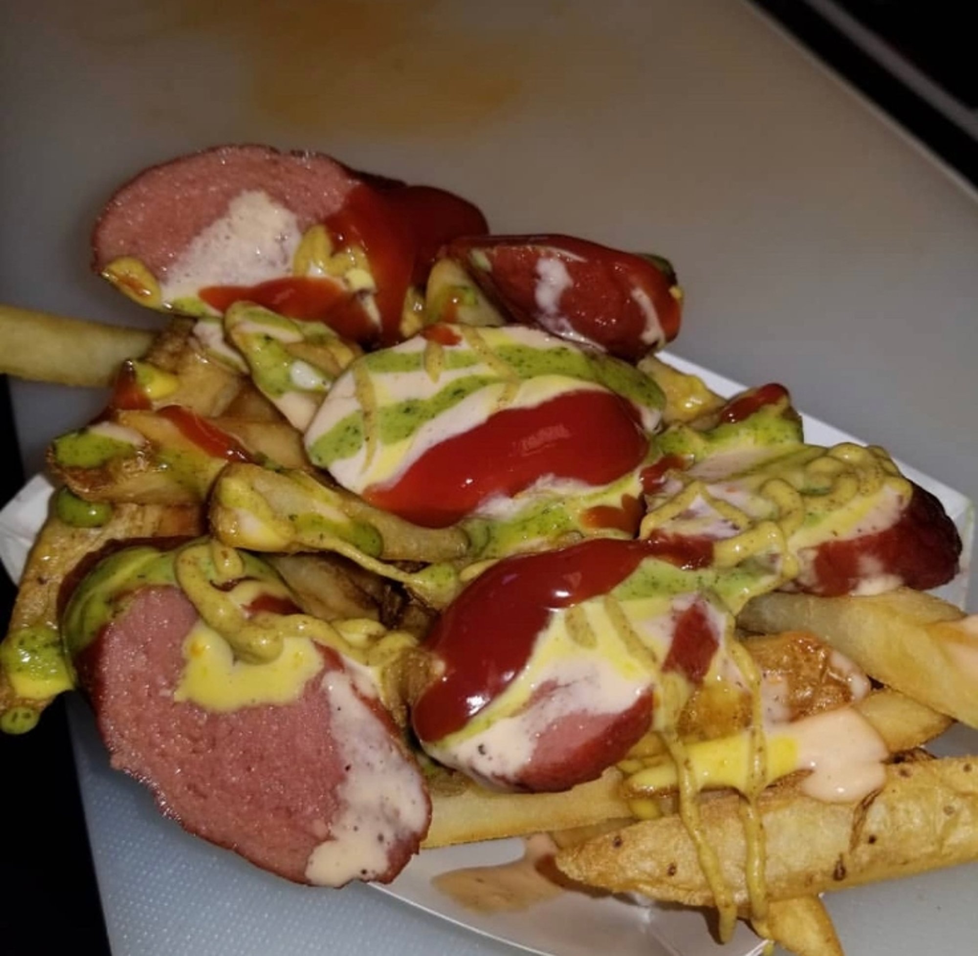 Salchipapa Fries