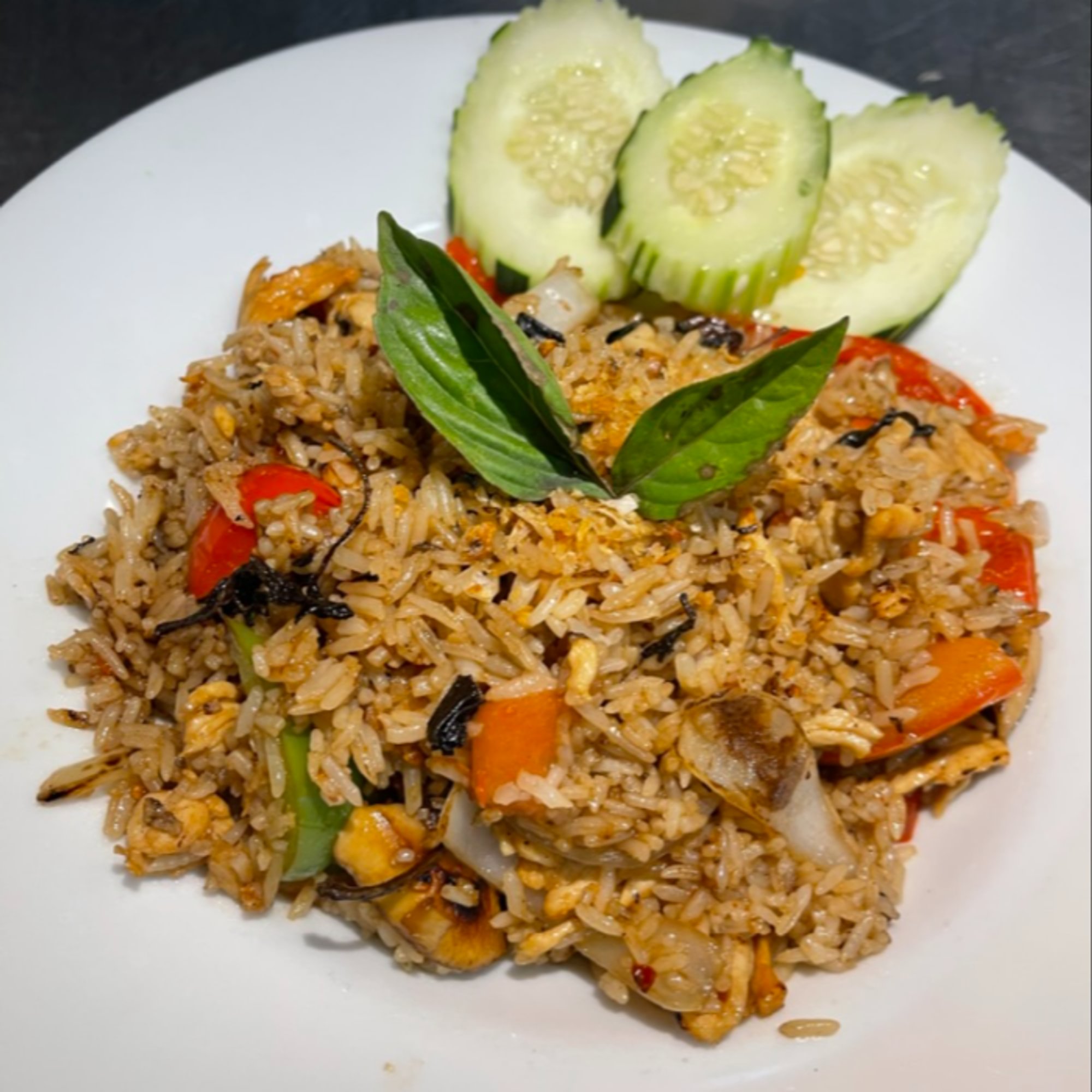 Spicy Basil Fried Rice