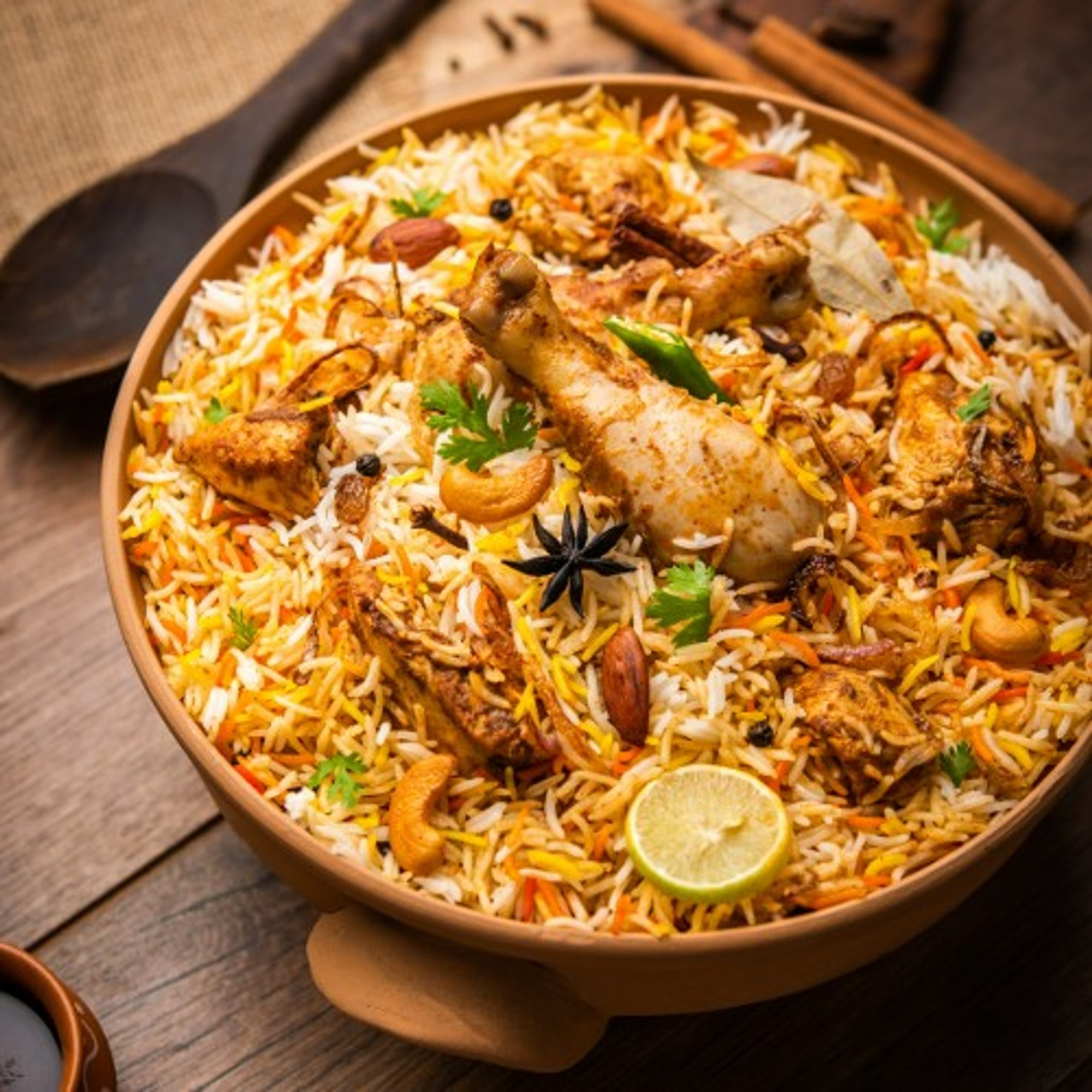 Bucket Hyderabadi Chicken Dum Biryani