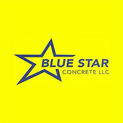 Blue Star Concrete LLC Logo