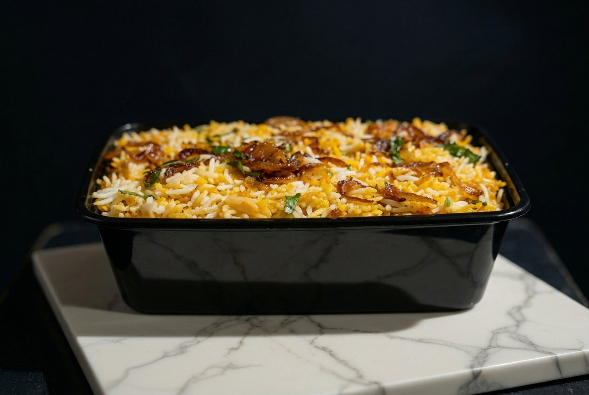Mutton Ghee Roast Biryani