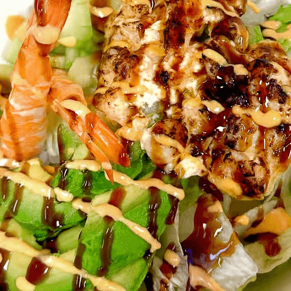 GF Baked Poke Bowl (Popular)