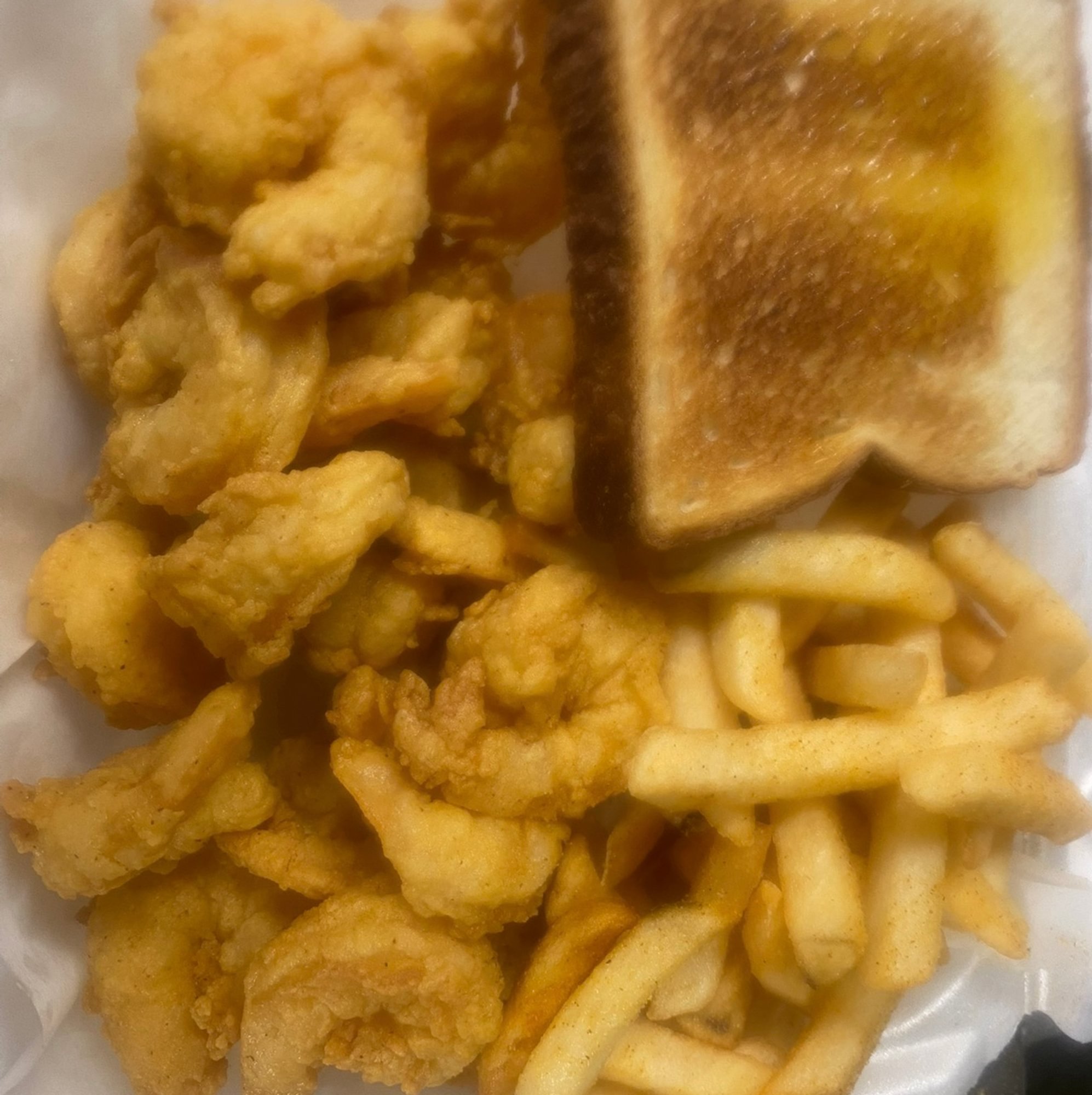 Shrimp Basket (20 MD Shrimp - -Side and Bread)