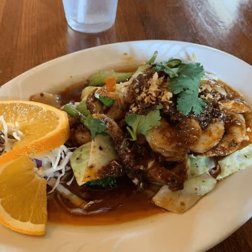 Shrimp In Hot Garlic Sauce (LUNCH)