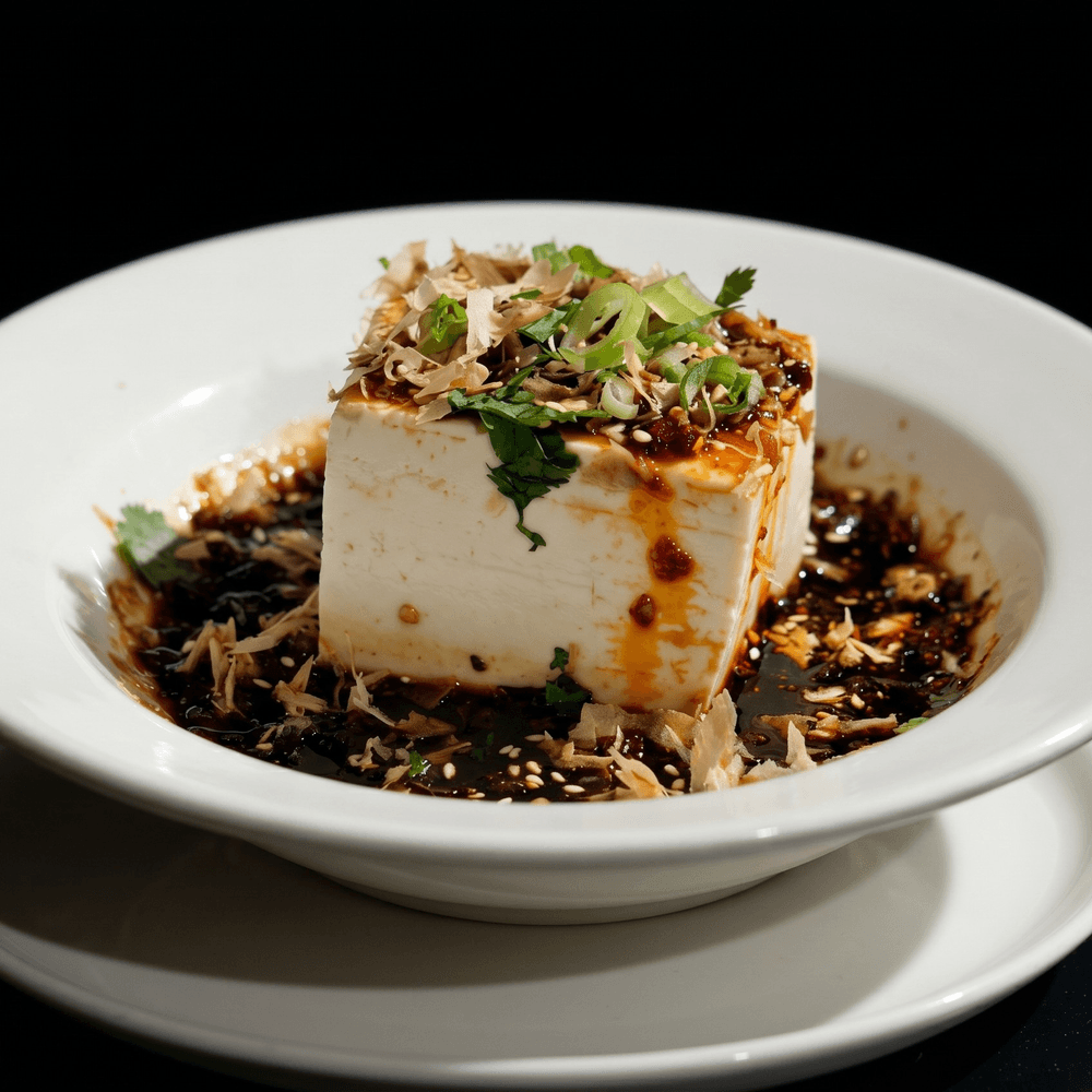 Cold Tofu in Spicy Sauce