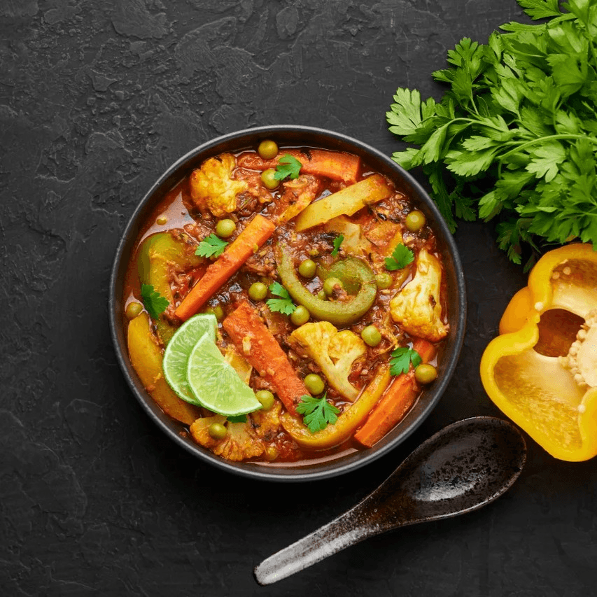 Vegetable Curry (Serve with Rice)