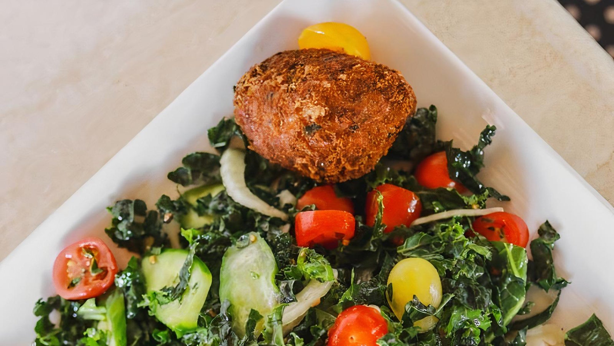 Crab Cake Salad
