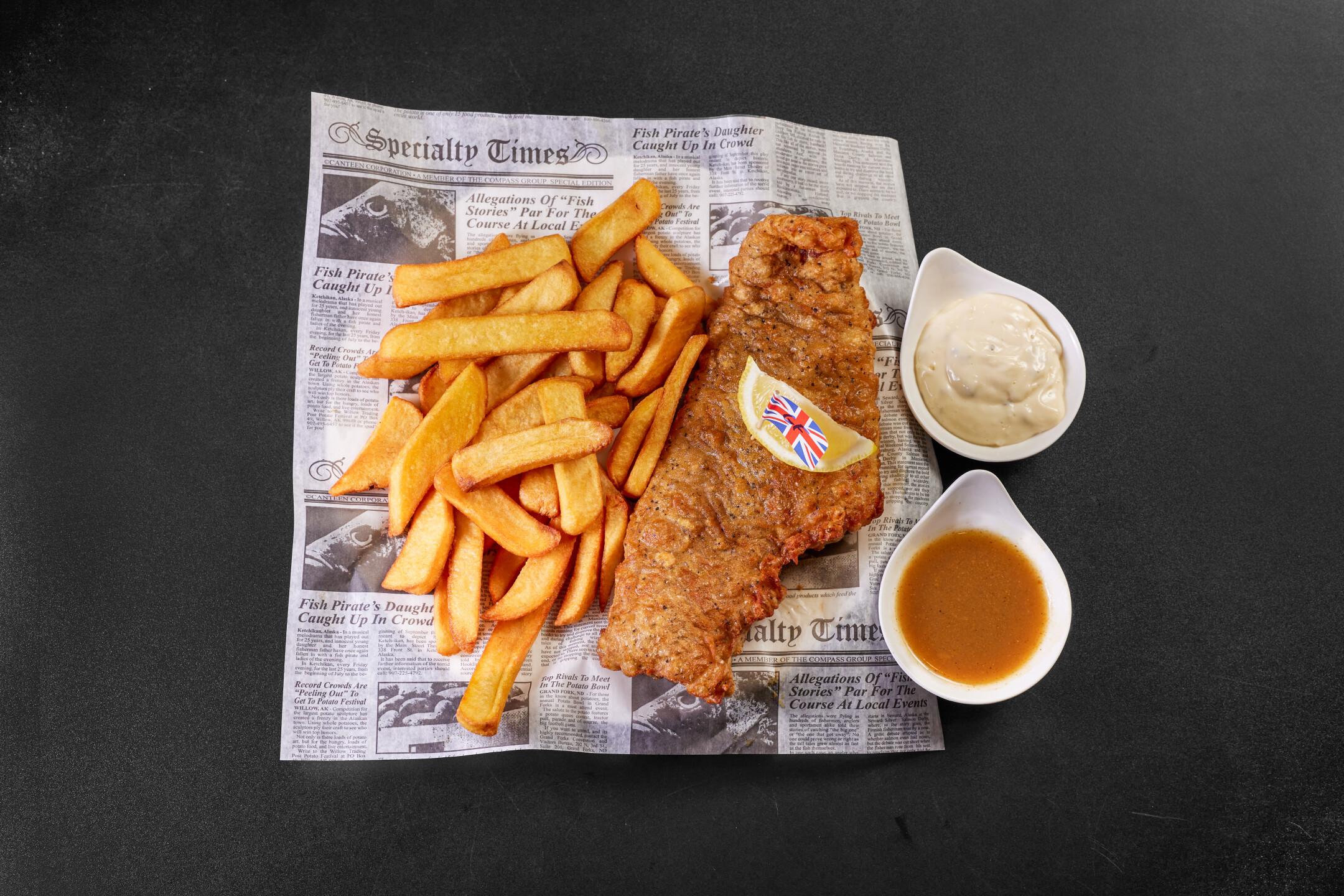 Gluten Free Haddock & Chips