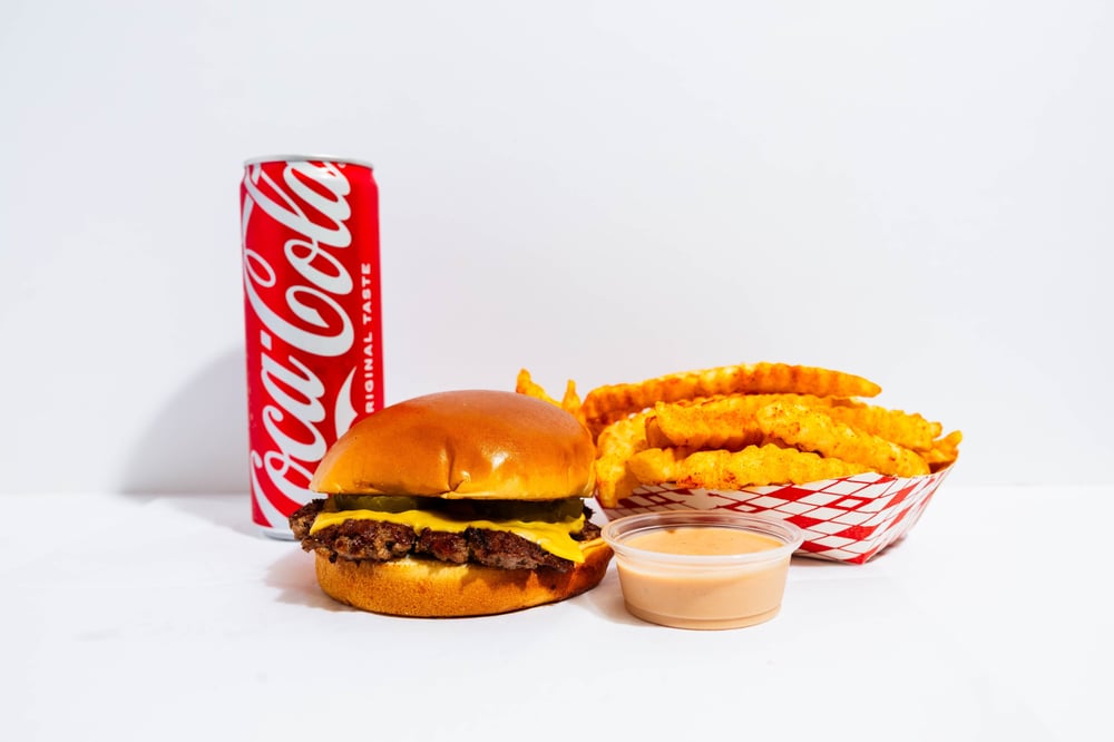 Single Smash Burger Combo