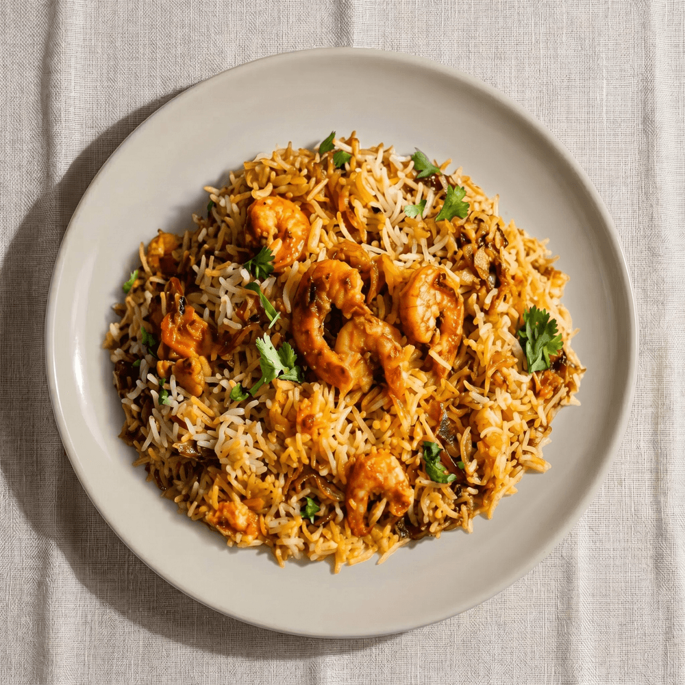 Shrimp Biryani