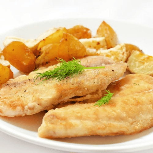 Fried Filet of Fish Lunch
