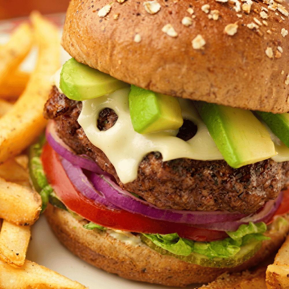Buffalo Avocado Burger
