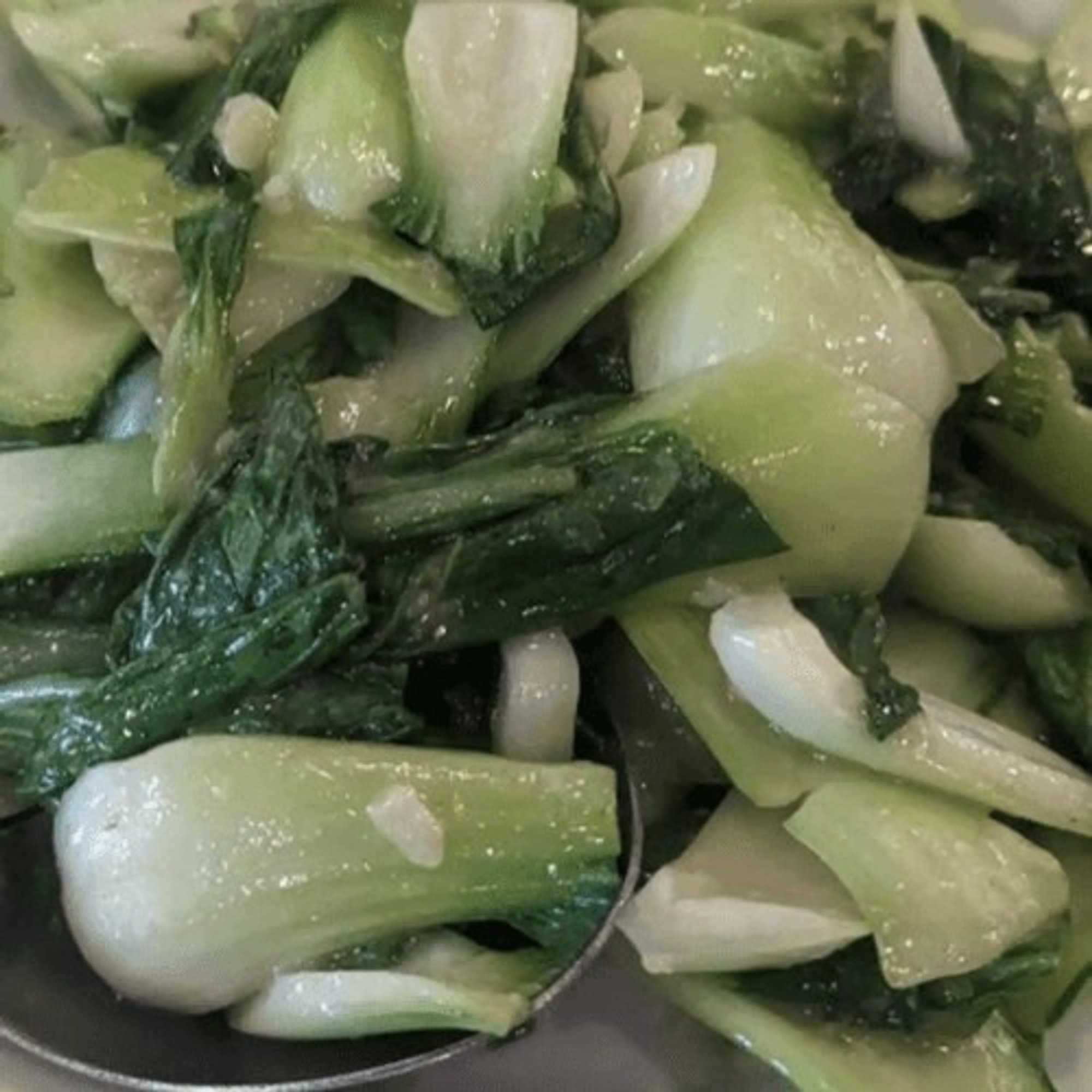 V7. Shanghai Bok Choy with Garlic Sauc