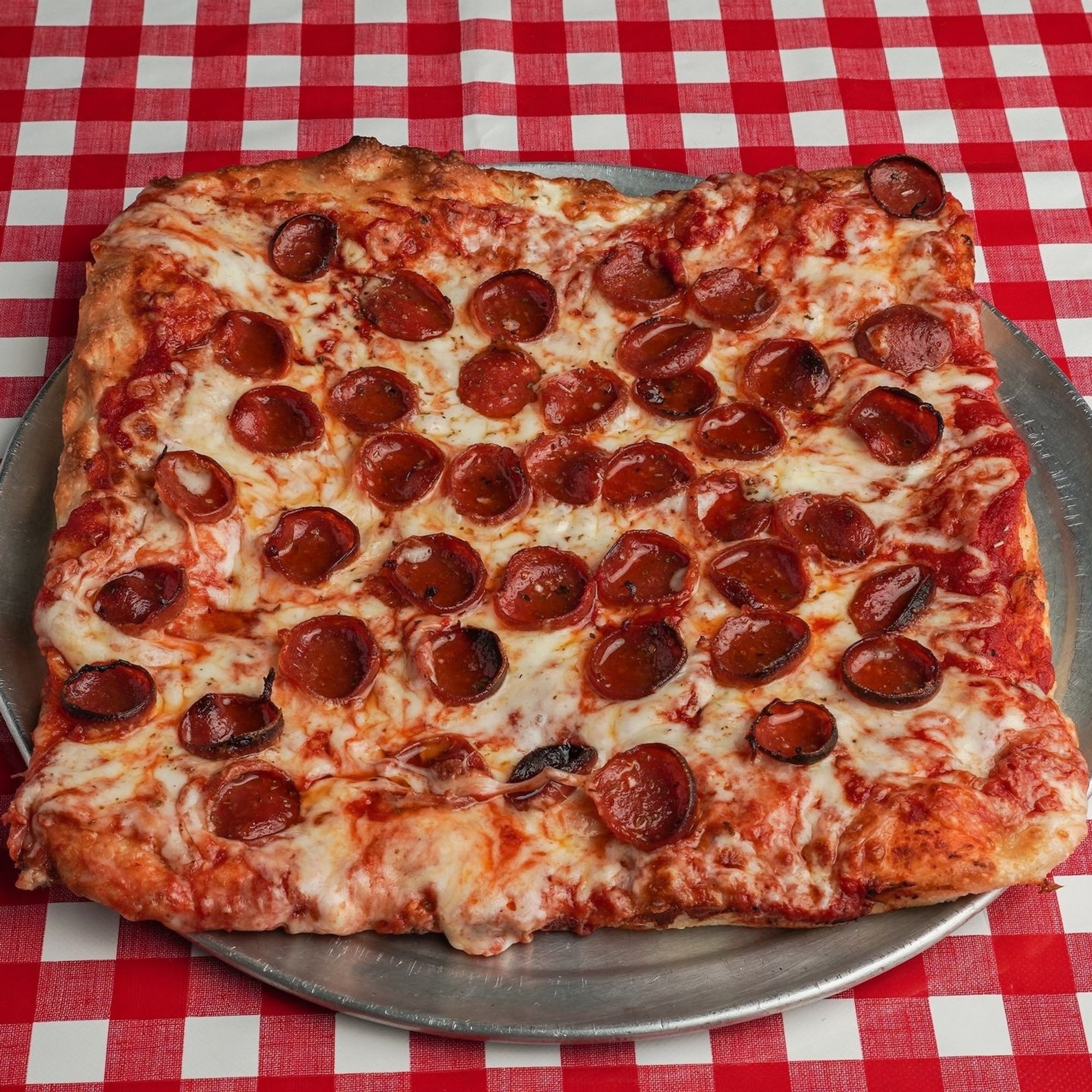 Buffalo Pan Style Pizza