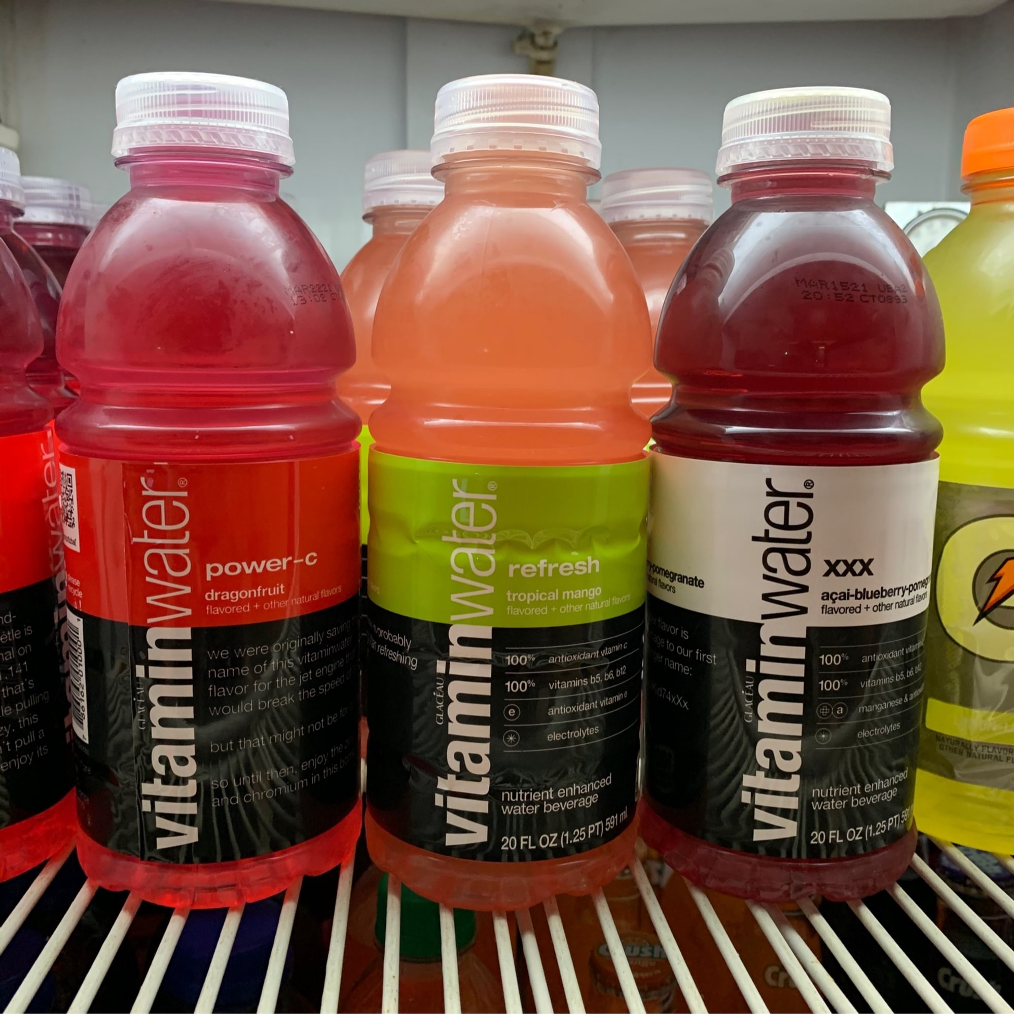 Vitamin Water (Dragon Fruit, Mango, Blueberry Pomegranate)