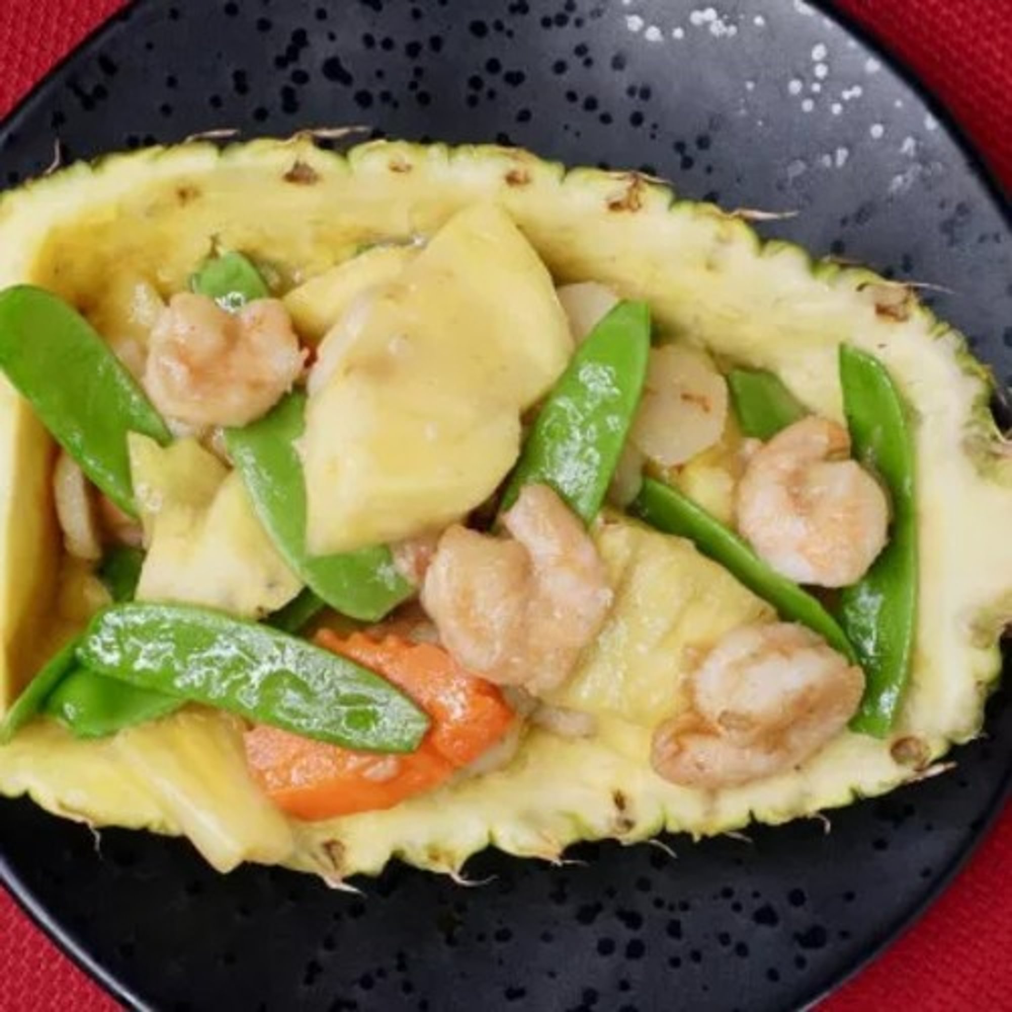Fresh Pineapple Shrimp