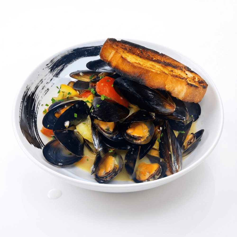 Mussels Citrus Ouzo