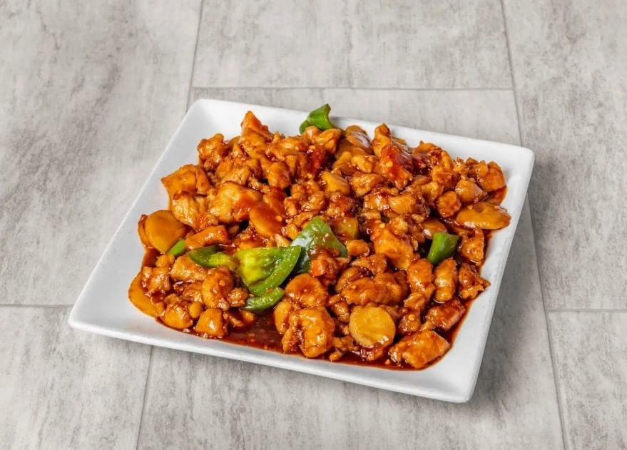 Hot & spicy chicken / 辣子鸡丁